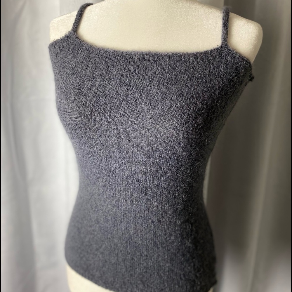 SAINT DENISE Italian mohair tank.